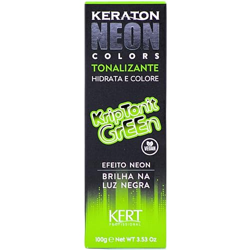 Keraton, Tonalizante, Neon Colors, 100g, Kriptonit Green