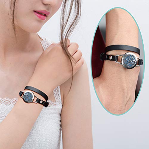 Somora Aromatherapy Essential Oil Diffuser Bracelet Gift Set W/ Tea Tree, Lemongrass, Orange And Peppermint, Unique Gifts For Women, Birthday Gifts Ideas For Mom, Best Friend, Sister, Wife #TOP1