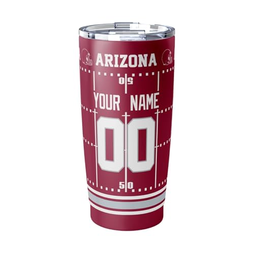 Image of ANTKING Arizona Tumbler 20 oz Travel Coffee Cup for Men Women Boy Custom Name Number Gifts