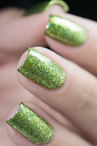 Image of ILNP Limelight - Vivid Lime Green Holographic Nail Polish