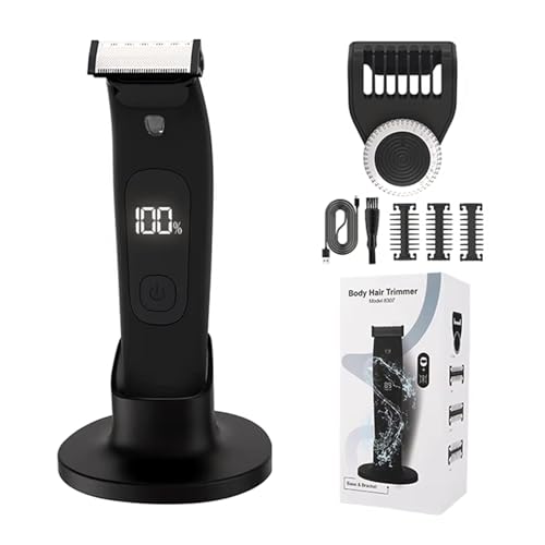 Tondeuse à barbe électrique étanche pour le rasage sous la douche
