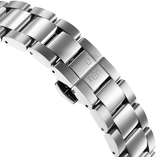 Image of Xylys Lightning with Chronograph Quartz Silver Dial Silver Stainless Steel Strap Watch for Men - 40068SM02E