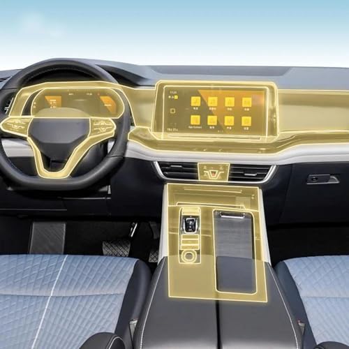 Film PPF peinture protection film console Volkswagen Atlas 21-24