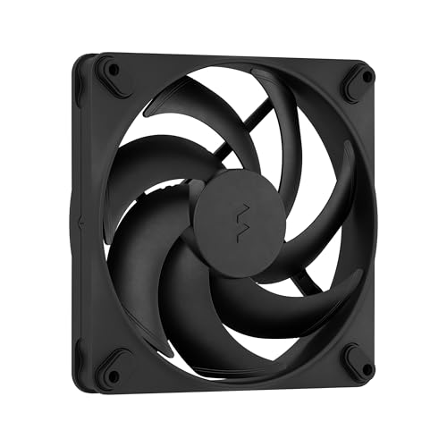 Image of Fractal Design Momentum 14 - Silent PC Case Fan - 140 mm - Liquid Crystal Polymer LCP Blades - FDB Fluid Dynamic Bearing - PWM Control - Cooling Performance - Powerful Airflow - Black