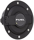 Drake Muscle Cars MO-210001-BLACK Billet Aluminum Fuel Door
