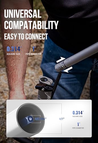 image for Wild Badger Power Edger Attachment WBEDGERATT, Silver