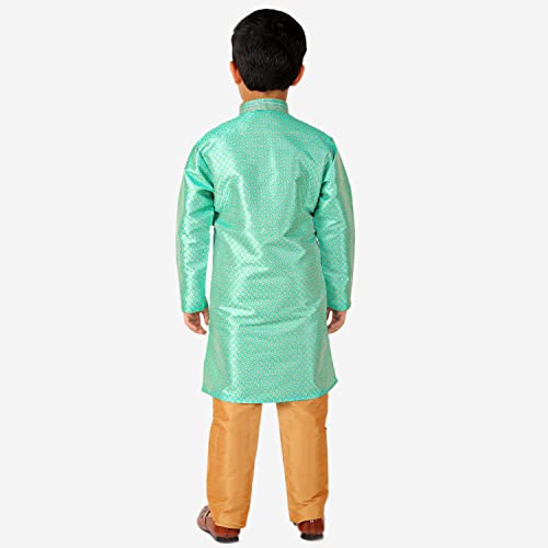 Image of Pro-Ethic Style Developer Kurta Pajama For Kids Boys | Silk | Traditional Dress (S-202)