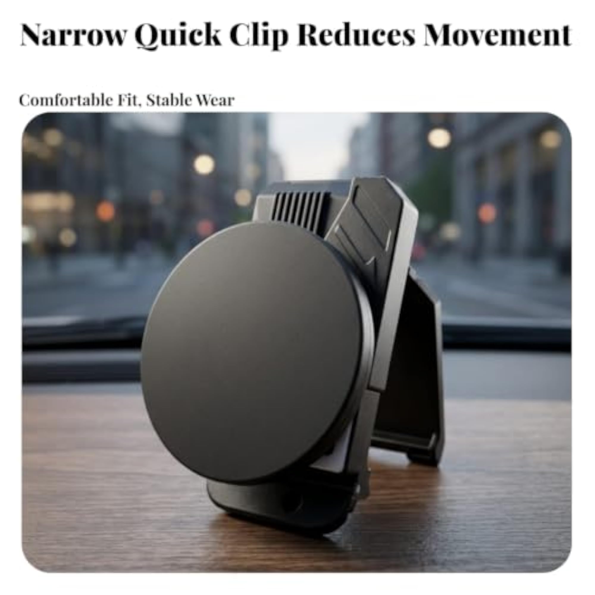 Spring-Loaded Quick-Release Tape Measure Clip, Tool Accessory