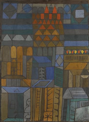 Impression sur toile Paul Klee Fraîcheur naissante d'art mural pour décoration 60x90cm