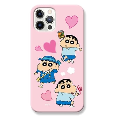 iPhone13 Pro p N񂿂 op[^ 2d\ ی n[h P[X y{甭z CrayonShinchan Malang S1 Armor Case ACtH 13 v Ή TPU + PC LN^[ Jo[