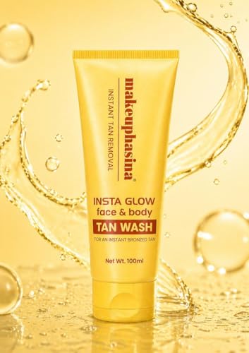 MAKEUP HASINA Insta Glow Face & Body Tan Wash 100ml, Instant Tan - Image 7