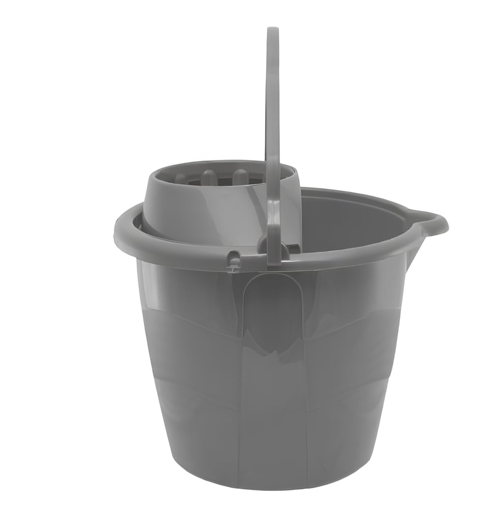 77123 Cubo Redondo con ESCURRIDOR 12 litros GR