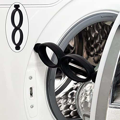 Front Load Washer Door Prop,Magnetic Washer Machine Door Prop, Keep Washer and Dryer Door Propped Open, Dry and No Odors-Upgraded 7 Inch Long Door Holder for Front Load Washing Machine.