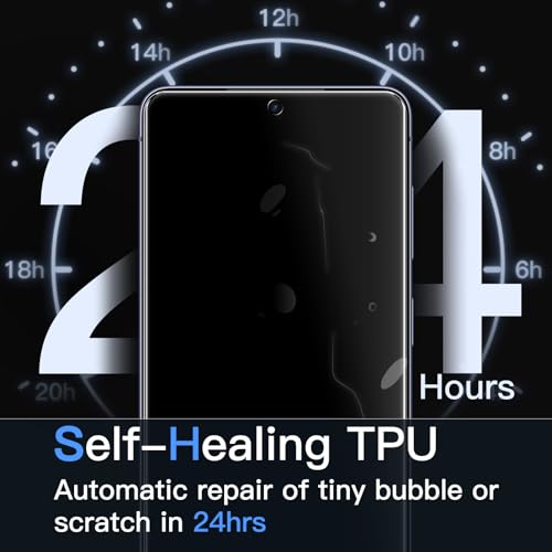JETech Schutzfolie für Samsung Galaxy S26 Ultra, Flexible TPU Displayschutz mit Einfache Installation Tablett, Fingerabdruck ID Kompatibel, HD Klar, 3 Stück