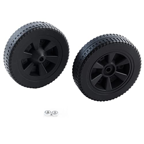 70-05-104 Dgf493Bnp Dgf510Sbp Wheels Grill Replacement Parts For Dyna Glo Grill Wheels Dgh474Crp Dgf510Pbp-D Dgh450Crp Dgb515Sdp-D Dgf493Pnp-D Dgc313Cncp Dgb463Cnp Plastic Black Bbq Wheels 2 Pieces #TOP5