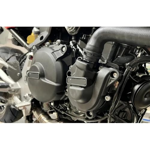 Cubierta de motor para DS900X 2023-2024 protector de aluminio gris 5