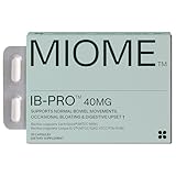 MIOME IB-PRO Bacillus Coagulans Probiotic - 2-1 Lactospore & Unique is-2 for Occasional Constipation, Bloating & Digestive Upset - 3rd Party Verified - 30 Capsules