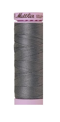 Hilo de algodón Mettler Silk-Finish 50 Weight, 164 yd/150 m, color Piedra Flint
