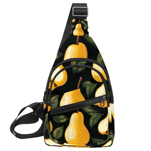 Sac à dos à bandoulière jaune poire idéal pour le voyage