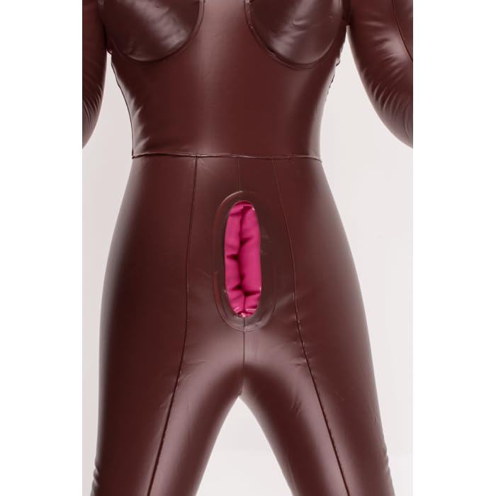 Bambola gonfiabile mini per feste, addio al celibato, 66 cm, 3 motivi assortiti, rosa, con confezione regalo