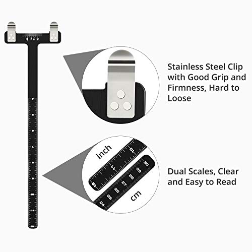 Zonon Bow String Nocking Points Pliers Strings Knock Set T Shape Bow Square Ruler Nocking Buckle Pliers Recurve Bow Turning Kit Archery - Image 4