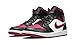 Nike Men's High-Top Sneakers, Red Black Noble Red White, 11 US