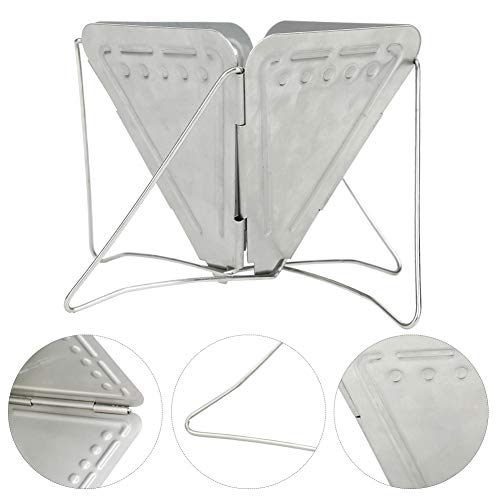 Filtro de café leve durável, ferramentas de café Aço inoxidável estável dobrável para casa ao ar liv