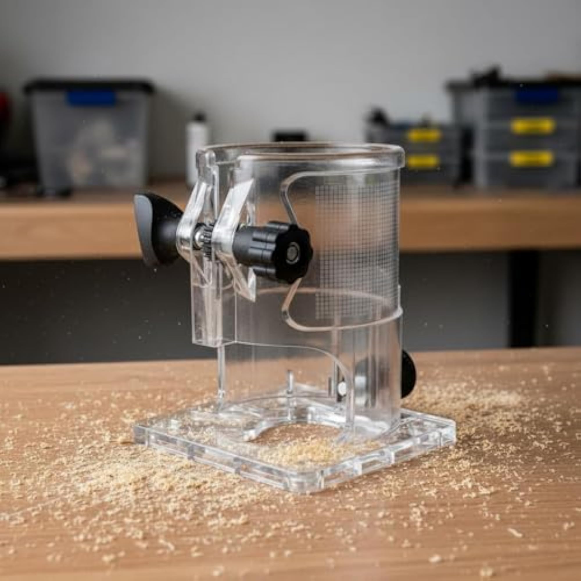 Clear View Transparent Router Base