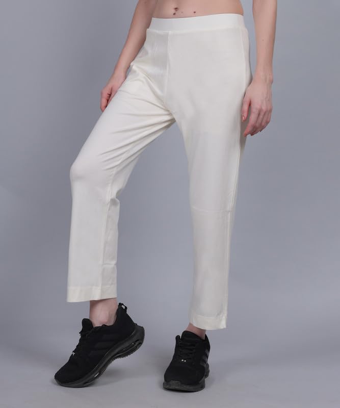Image of Women's Cotton Light Weight Comfortable, Stretchable, Breathable & Soft Pant Style Jeggings
