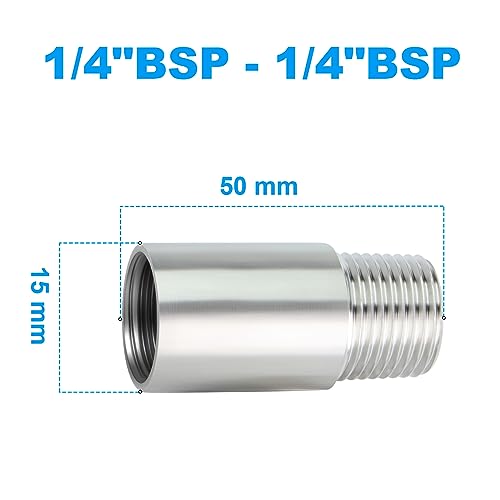 Conexión de tuberías de fluido con boquillas de extensión SS304 de 50 mm macho hembra 3