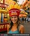 Nicky Bigs Novelties French Fries Hat Funny Fast Food Costume Hat for Adults Red Yellow Fry Box Party Cap for Men Women Novelty Headwear for Halloween Events Carnivals