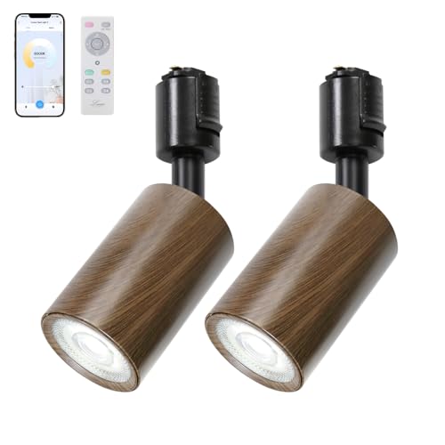 OFFERUP Wi-Fi�Ή� �X�}�[�g�X�|�b�g���C�g LED �X�|�b�g���C�g �������F �A�v��/�����R������ Alexa�Ή� Google Home �Ή� �X�}�z���� 10W�i�_�[�N�u���E���i�A�v������+�����R������j,2��+1�����R���j