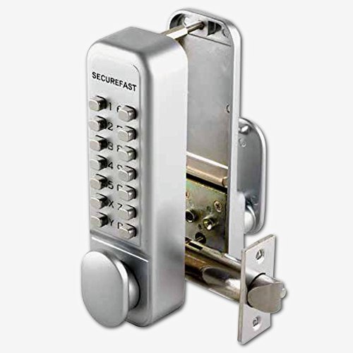 SECUREFAST SBL320 Easy Change Digital Lock with Tubular Latch & Holdback by Securefast