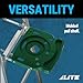 LITE 4-foot Aluminium Step Ladder with tool tray, 225-Pound Load Capacity, Type II, LP-2211-04