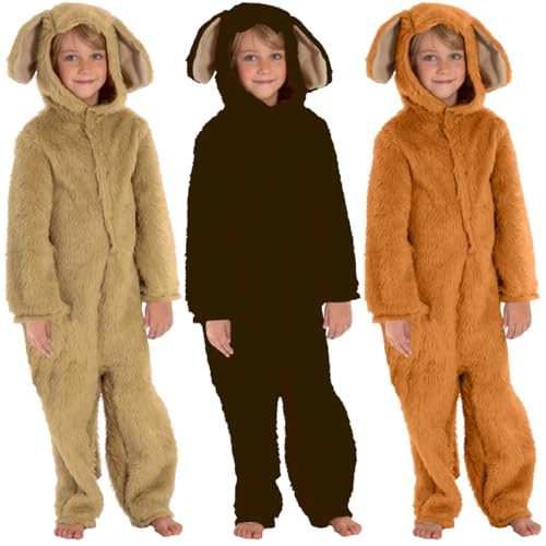 Charlie Crow Fur Golden Retriever or Labrador Costume for Kids 3-5 years