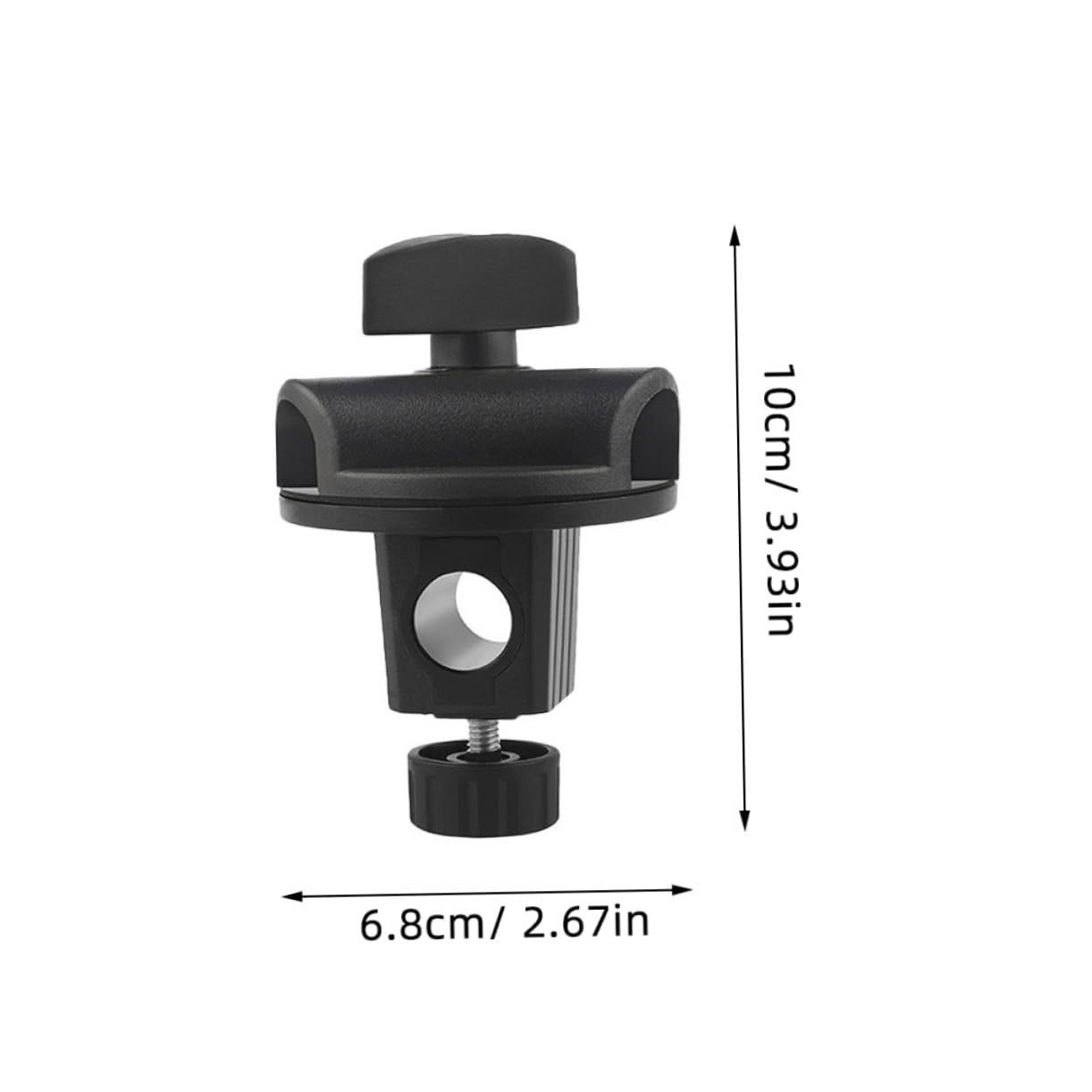 UKCOCO 2Pcs Adjustable Mic Clip Holder with Clamp for Boom Arm Durable Studio Accessories for Secure Clamping Flexible Positioning and All Purpose Use
