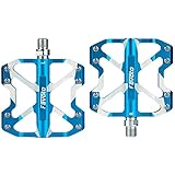 【Fácil de instalar】---- Favoto pedales de bicicleta están marcados con R y L. L para la izquierda, R para la derecha. Simplemente 3 pasos terminarán la instalación, solo tomará unos minutos.