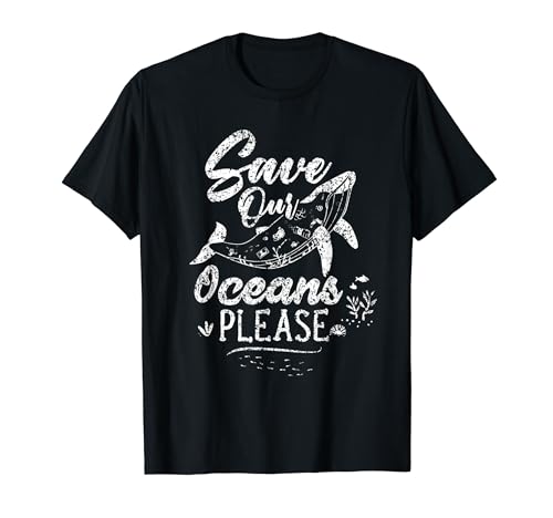 Save Our Oceans Please Rescuer Saving Animal Rescue Animals T-Shirt
