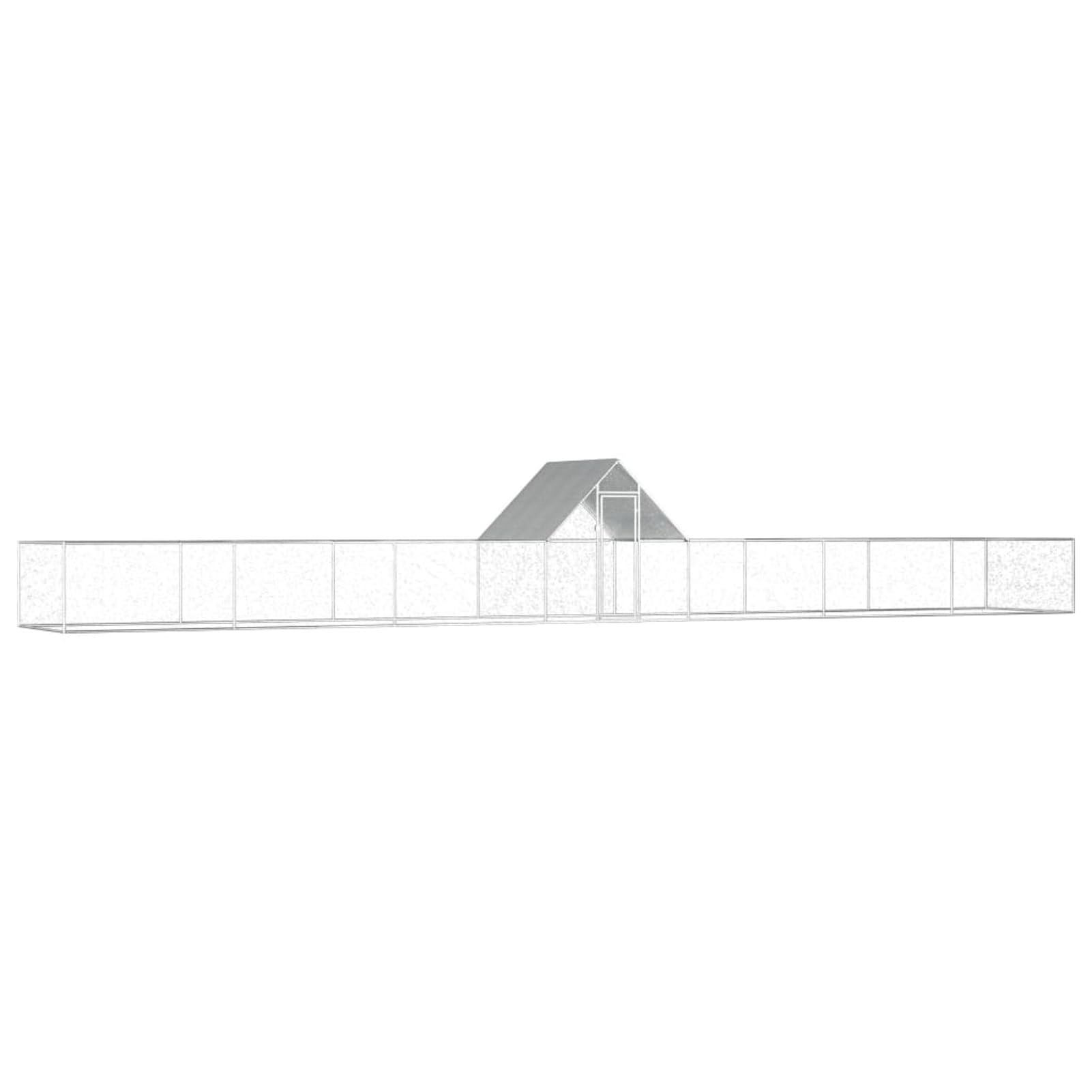 Kurnik 14 x 2 x 2 m stal ocynkowana, obudowa kurnika, kratka zewnętrzna, klatki i kurniki