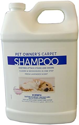 Genuine Kirby 1 Gallon Pet Owners Foaming Shampoo