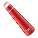 Vacuum Water Bottle Double Wall Insulated Stainless Steel Leak Proof (Red)