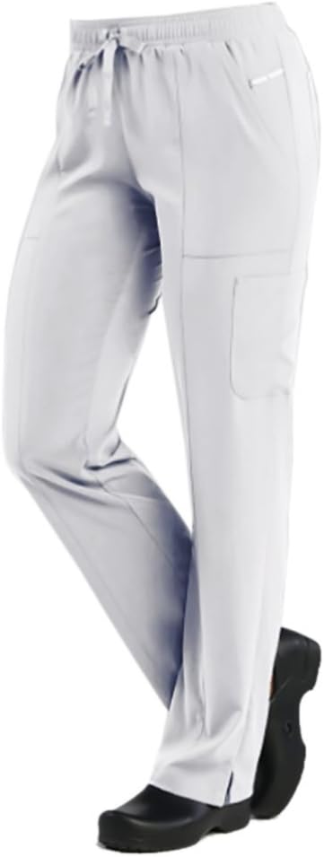 Maevn Pure Womens Adjustable Flare Yoga Scrub Pant
