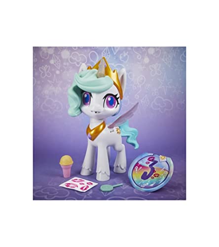 Mon Poney Licorne Bisous Magiques peluche interactive Hasbro de 25cm pour enfant