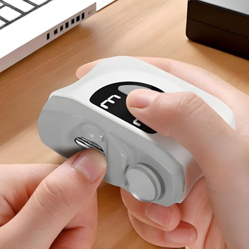 Clipper à ongles électrique adulte à 3 vitesses avec stockage de restes