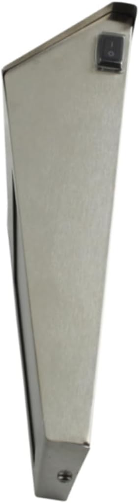 Led Lighted Address Sign Solar-powered House Number Lights Weatherproof Stainless Steel Easy Mounting