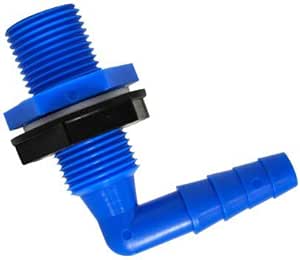 RACCORD DE PASSAGE De Réservoir Coudé 10 12 Mm 1/2" Joint De Pompe