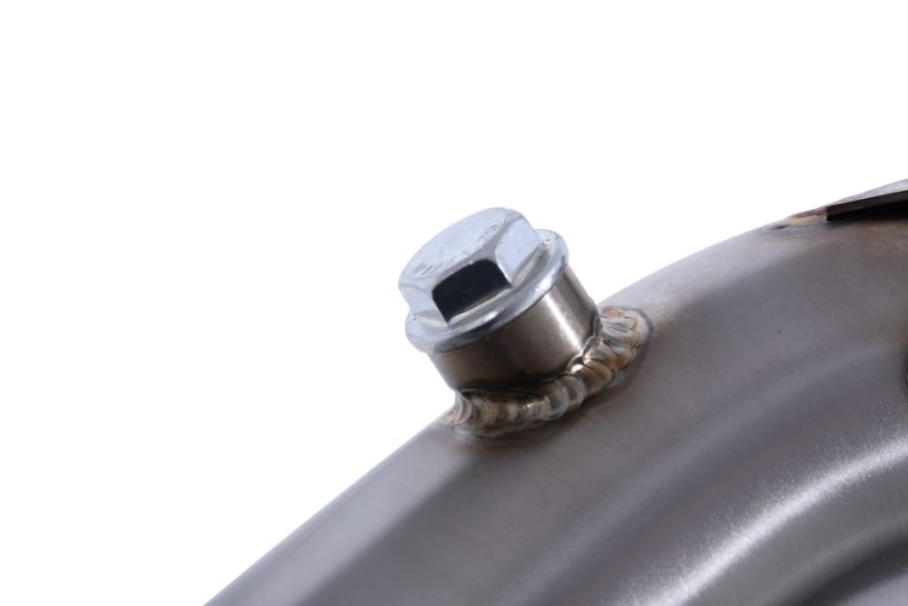avdb-Moto Colectores de Escape 4T D:50mm Compatible con KTM EXCF 450 EXC-F 2017-2019, EXCF 500 2017-2019, EXCF 450/500 Six-Days 2017-2019, Husqvarna FE 450 / FE 501 2017-2019 Inoxidable Off-Road
