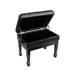 TEmkin Tabouret de Piano, Tabouret de Piano réglable en Hauteur, Banc de Piano de Luxe, avec Coussin imperméable et intérieur Solide Rabattable, Rangement supplémentaire pour la Musique - Les Beatles, Paul McCartney, John Lennon, RIngo Starr, George Harrison TEmkin Tabouret de Piano, Tabouret de Piano réglable en Hauteur, Banc de Piano de Luxe, avec Coussin imperméable et intérieur Solide Rabattable, Rangement supplémentaire pour la Musique – Image 2