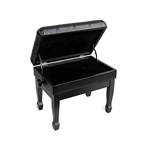 TEmkin Tabouret de Piano, Tabouret de Piano réglable en Hauteur, Banc de Piano de Luxe, avec Coussin imperméable et intérieur Solide Rabattable, Rangement supplémentaire pour la Musique - Les Beatles, Paul McCartney, John Lennon, RIngo Starr, George Harrison TEmkin Tabouret de Piano, Tabouret de Piano réglable en Hauteur, Banc de Piano de Luxe, avec Coussin imperméable et intérieur Solide Rabattable, Rangement supplémentaire pour la Musique – Image 3