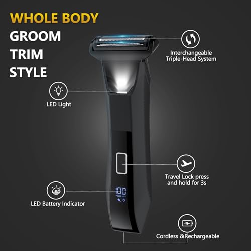 3-in-1 Body Trimmer for Men